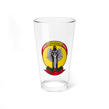 VMFA-235 "Death Angels" -no wing- Pint Glass, Marine Strike Fighter Squadron - Shop at Hippy's Goodness