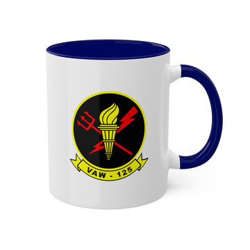 VAW-125 "Torch Bearers" Naval Flight Officer Coffee Mug - Navy Airborne Command and Control Squadron, Flying the E-2 Hawkeye - Shop at Hippy's Goodness