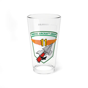 MAG 11 Fuel Low Pint Glass, Marine Aircraft Group 11 flying the EA-6B Prowler