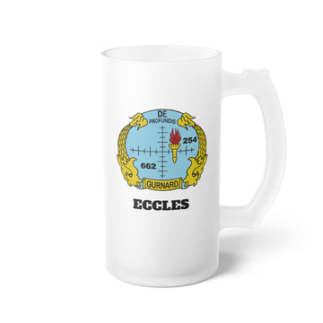 USS Gurnard SSN-662 Crush Depth Frosted Glass Beer Mug – Submarine Force | Hippy's Goodness
