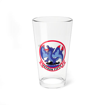 VP-50 Blue Dragons Aviator Pint Glass 16oz