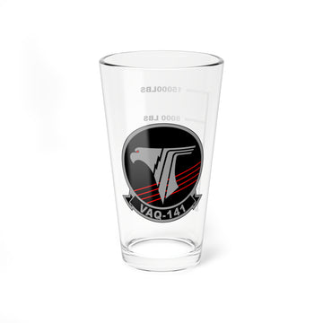 VAQ-141 "Shadowhawks" Fuel Low Pint Glass
