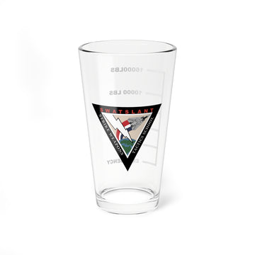 SWATSLANT (F-14) Fuel Low Pint Glass, Strike Weapons and Tactics School