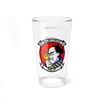 HSL-51 Warlords Pint Glass