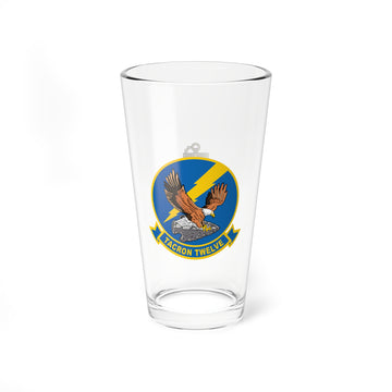 TACRON 12 Chief Pin Pint Glass, Navy Tactical Control Squadron - Shop Hippy's Goodness