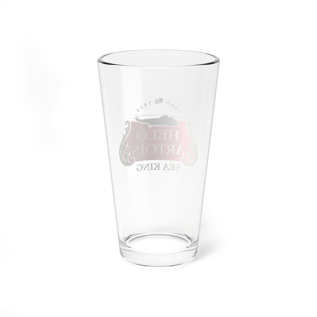 SH-3 Helo Artois Pint Glass
