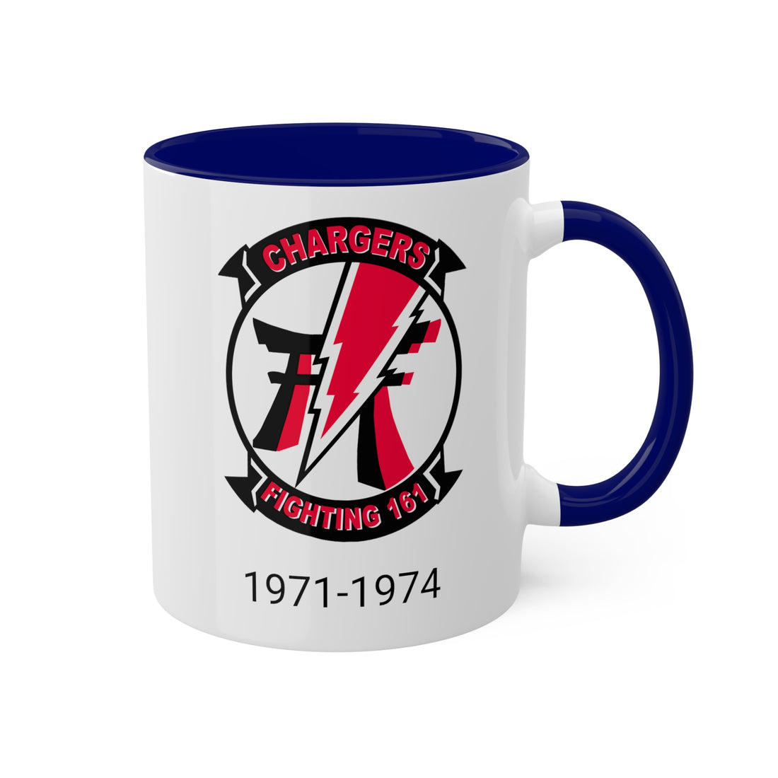 Personalized VF-161 Chargers NFO Mug 10oz