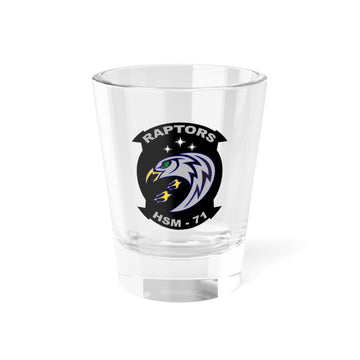 HSM-71 Raptors Shot Glass