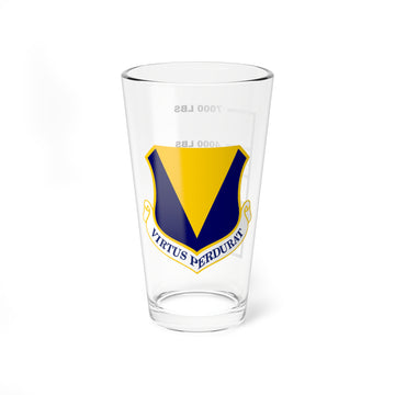 Hippy's Goodness 86th Tactical Fighter Wing Fuel Low Pint Glass