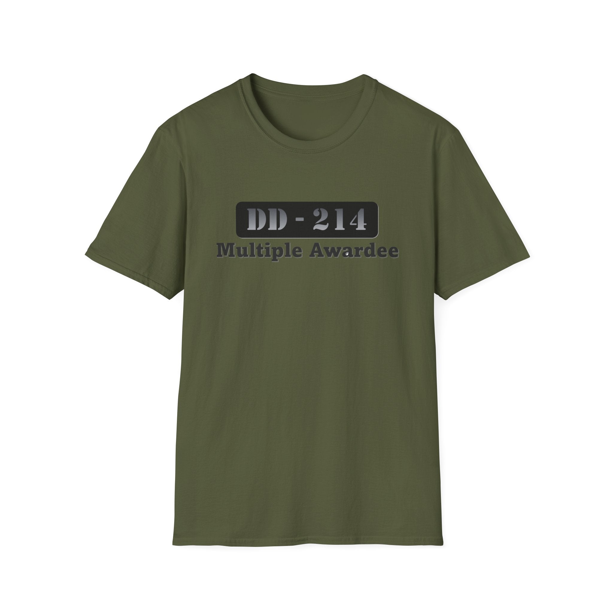 DD-214 Multiple Awardee Tee - I Quit Once, I Can Quit Again - Shop at Hippy's Goodness