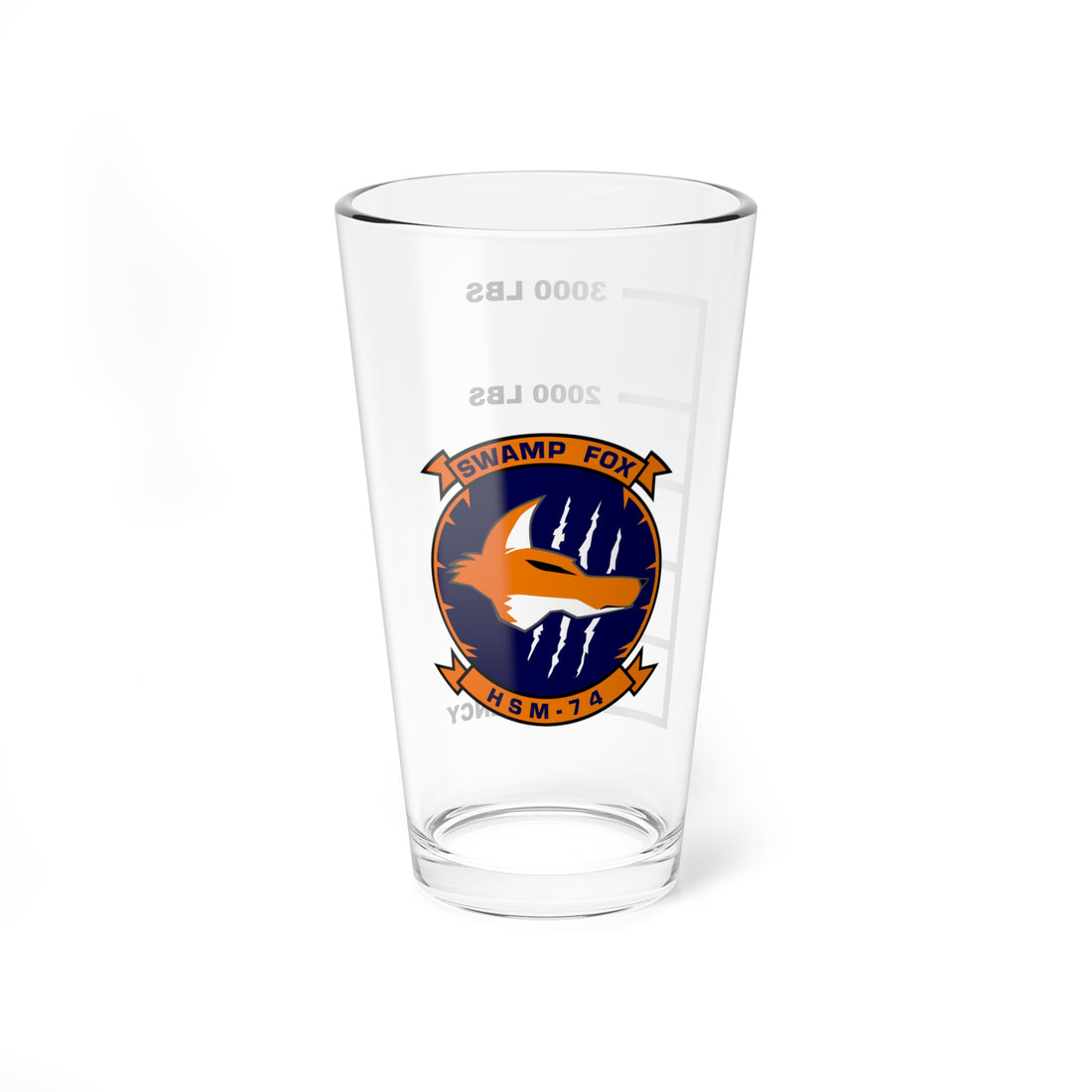 HSM-74 Swamp Foxes Fuel Glass