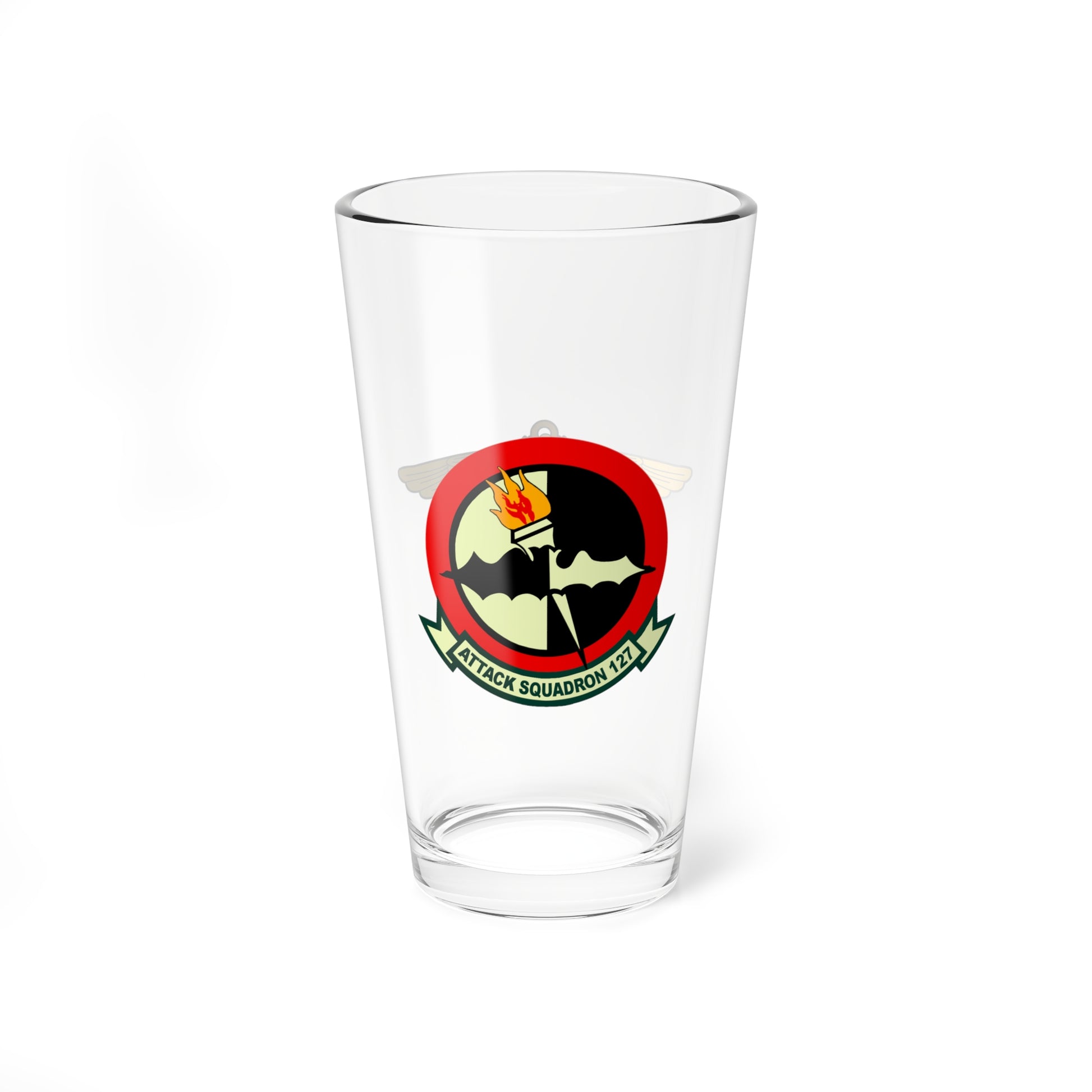 VA-127 Batmen Aviator Pint Glass 16oz 