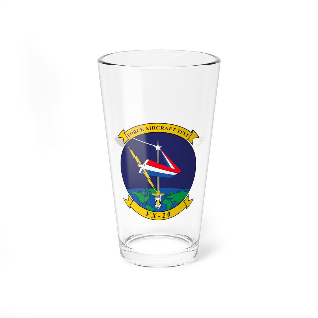 VX-20 Force Aircrewman Pint Glass 16oz