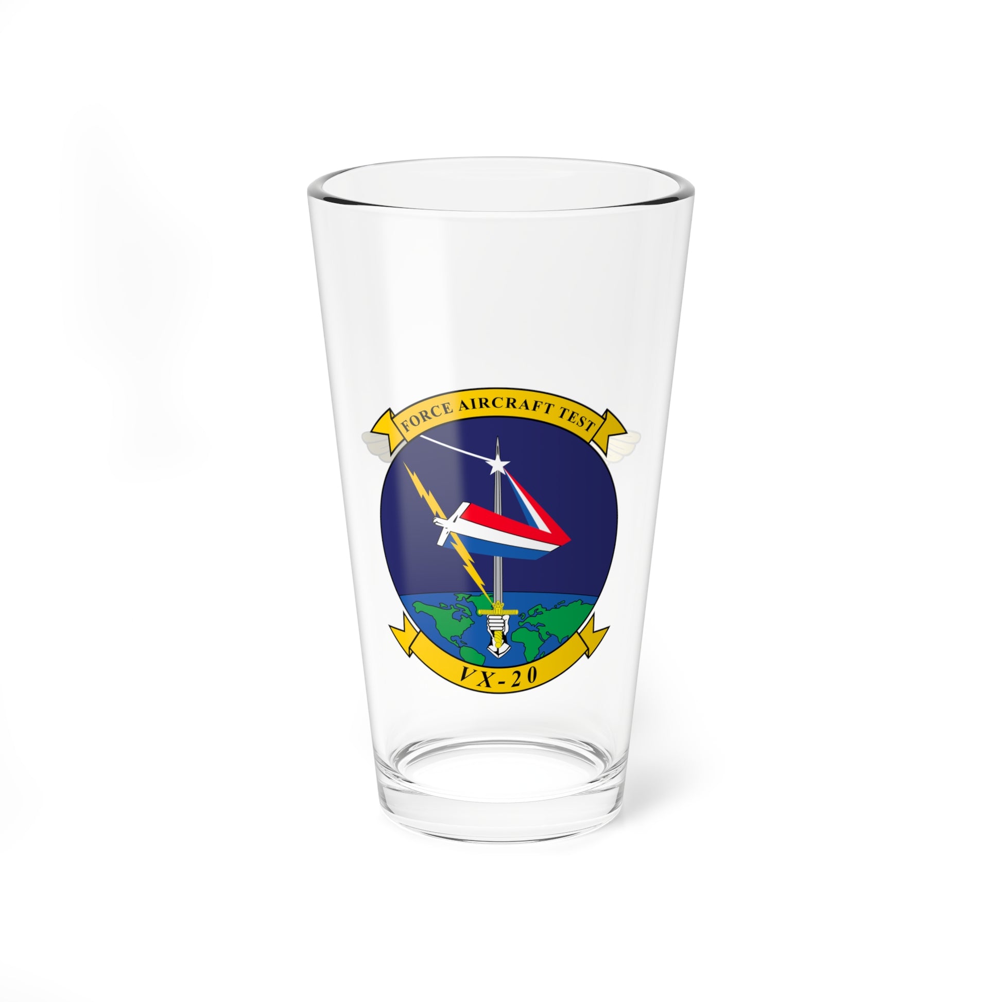 VX-20 Force Aircrewman Pint Glass 16oz