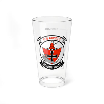 VT-3 Red Knights T-6 Texan Fuel Low Pint Glass