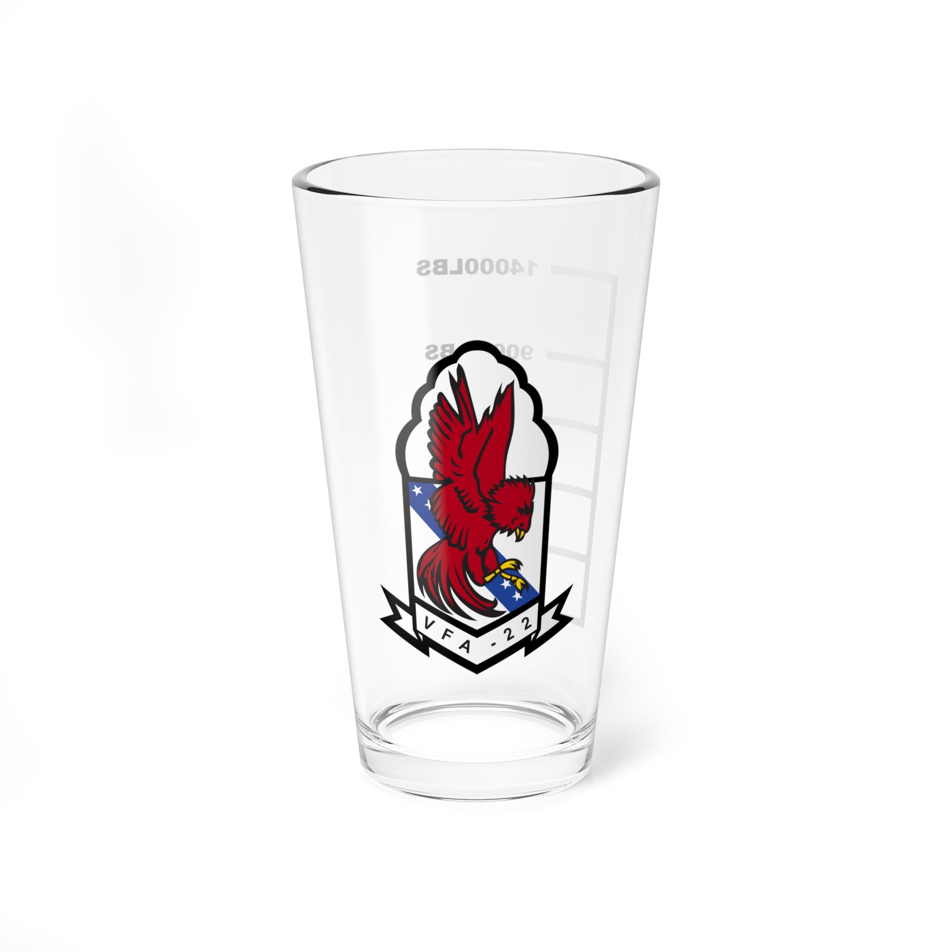 VFA-22 Fighting Redcocks AD2 Pint Glass