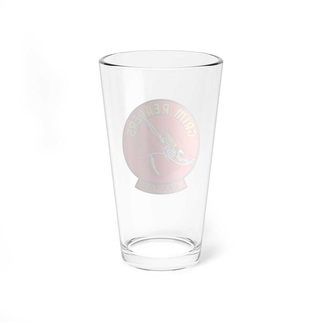 VFA-101 "The Grim Reapers" Pint Glass, Navy Fleet Replacement Squadron Flying the F-35 Lightning II - Shop at Hippy's Goodness