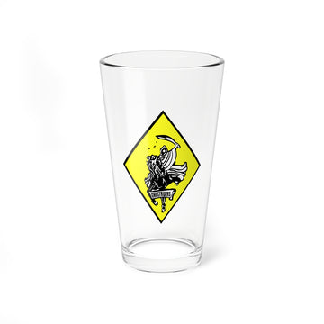 VF-142 "Ghostriders" Pint Glass, Navy Fighter Squadron flying the F-14 Tomcat - Shop at Hippy's Goodness
