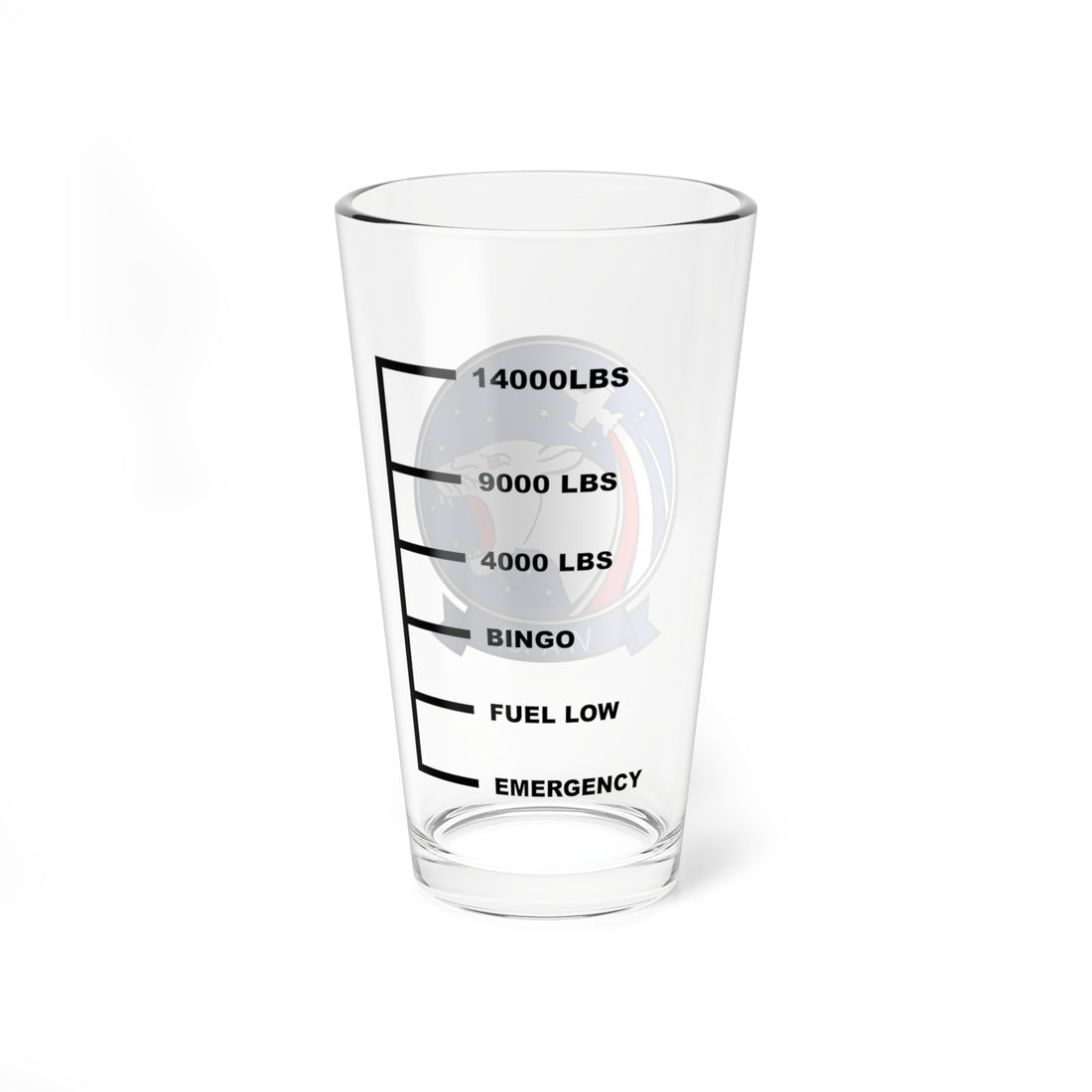 VFA-131 "Wildcats" Fuel Low Pint Glass