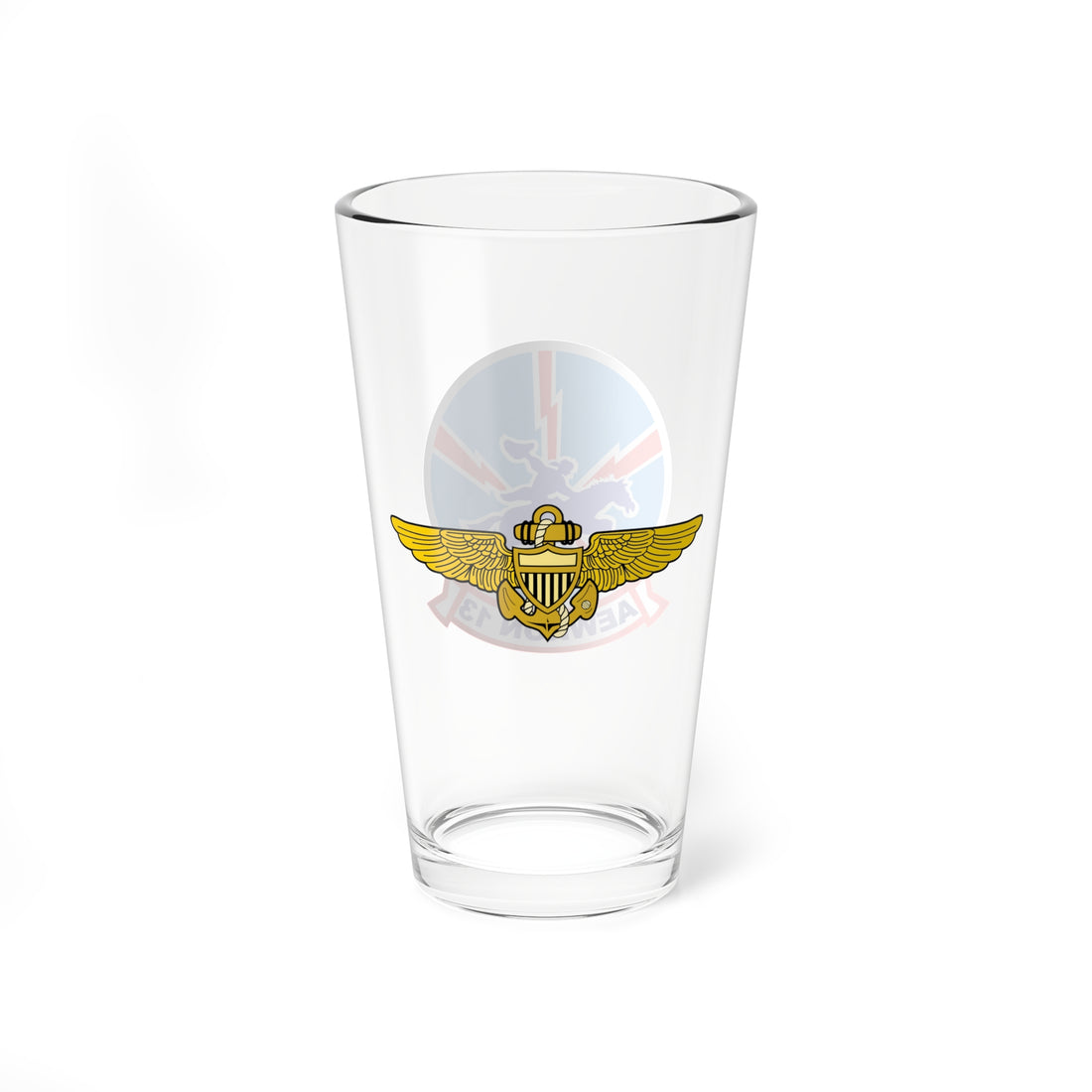 AEWron-13 Aviator Pint Glass 16oz 