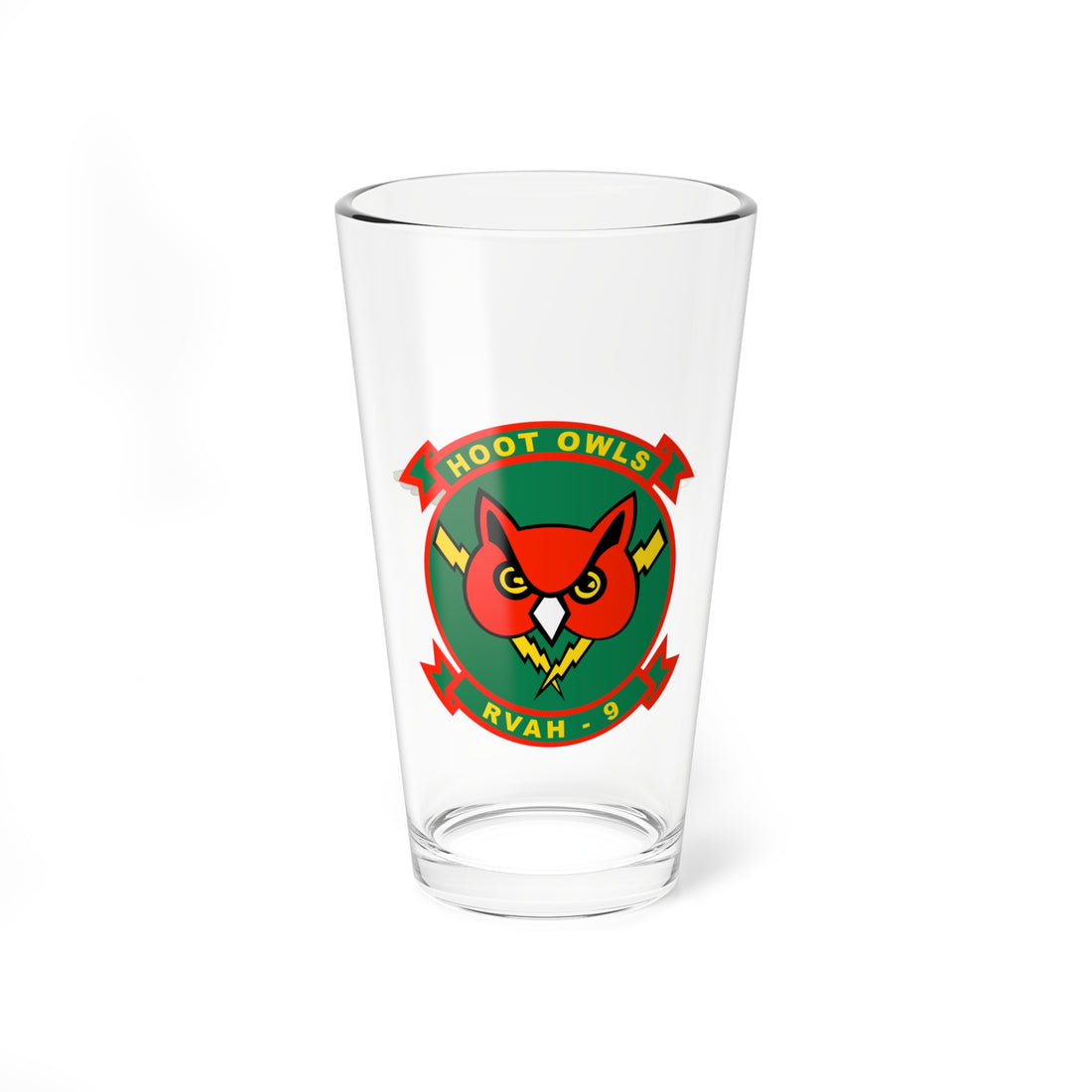 RVAH-9 Hoot Owls NFO Pint Glass