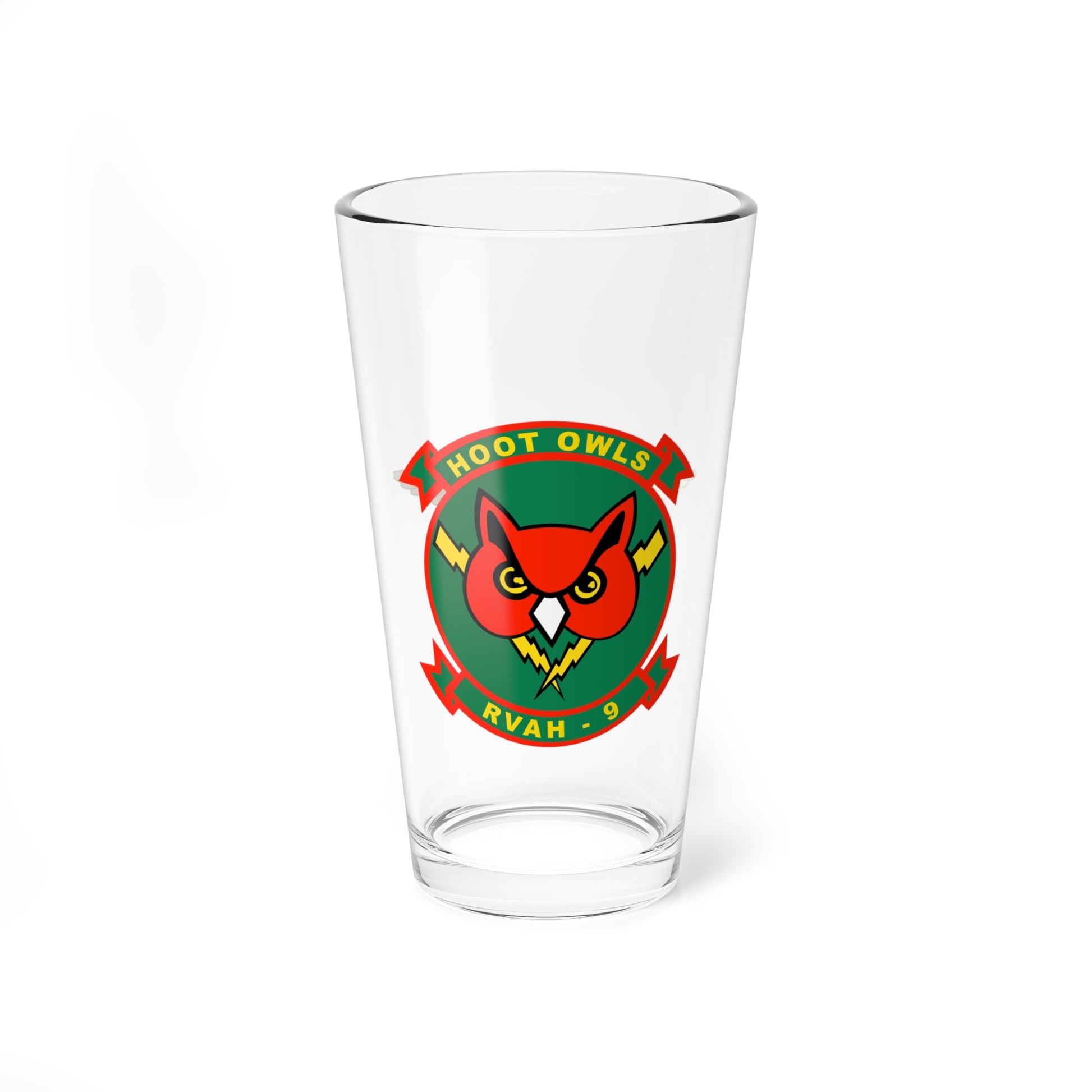 RVAH-9 Hoot Owls NFO Pint Glass