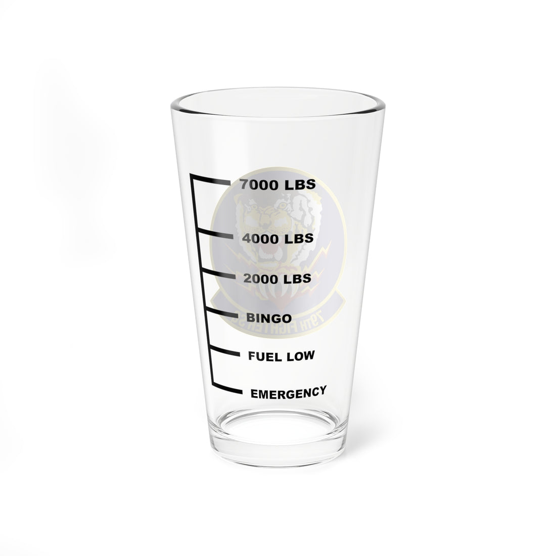 Hippy's Goodness 79th Tigers Fighter Squadron Pint Glass