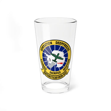 Operation Deep Freeze Pint Glass 16oz