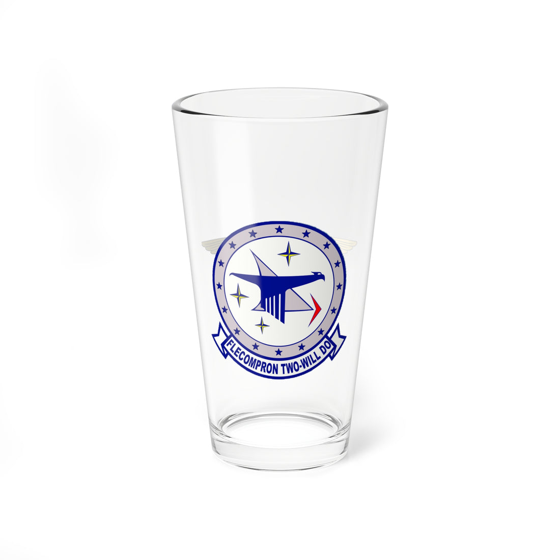 VC-2 Blue Falcons NFO Pint Glass 16oz