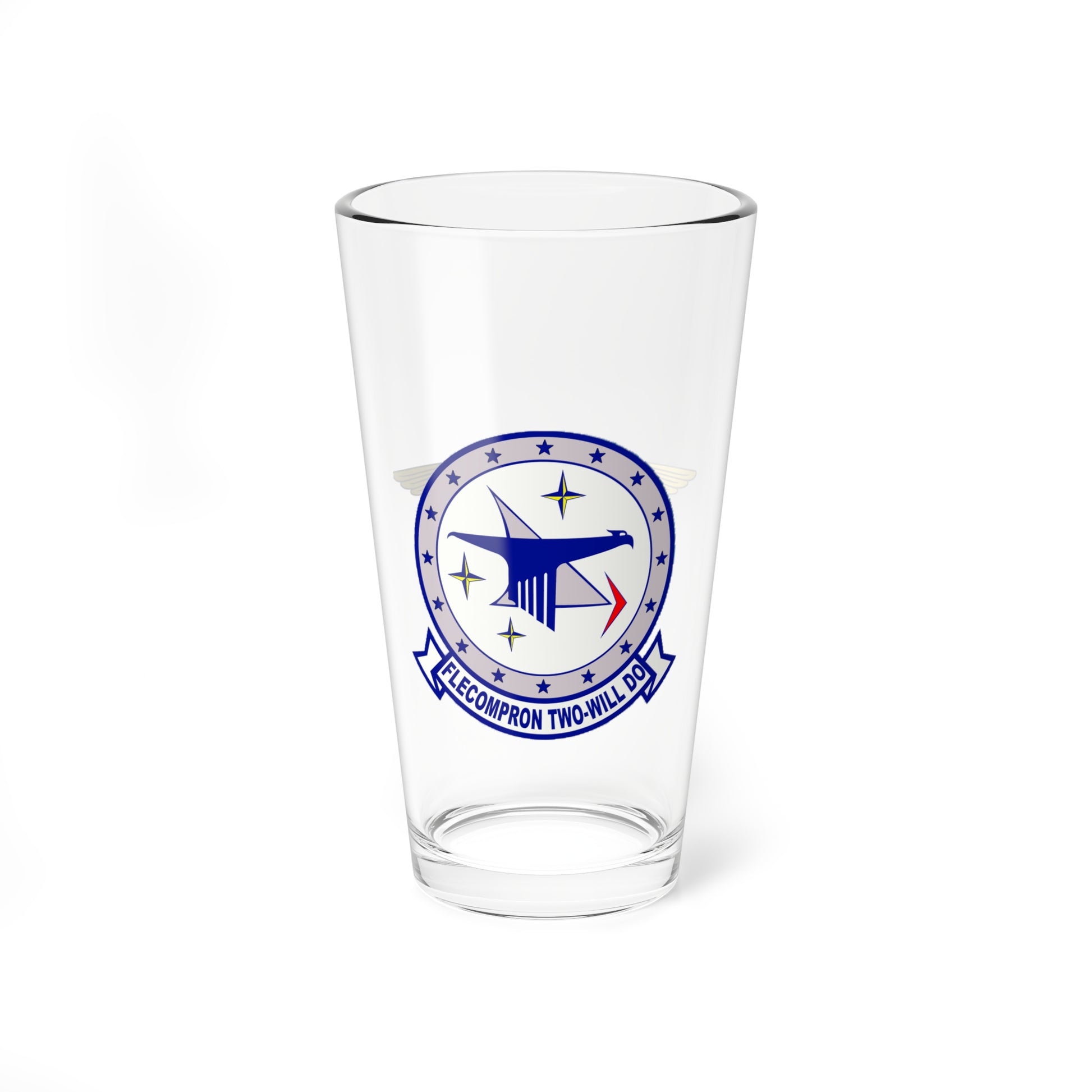 VC-2 Blue Falcons NFO Pint Glass 16oz