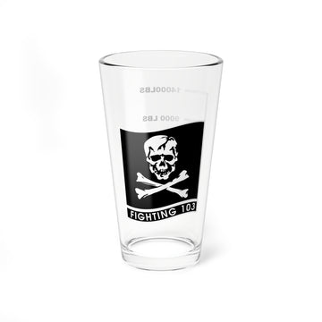 VFA-103 Jolly Rogers Fuel Low Pint Glass