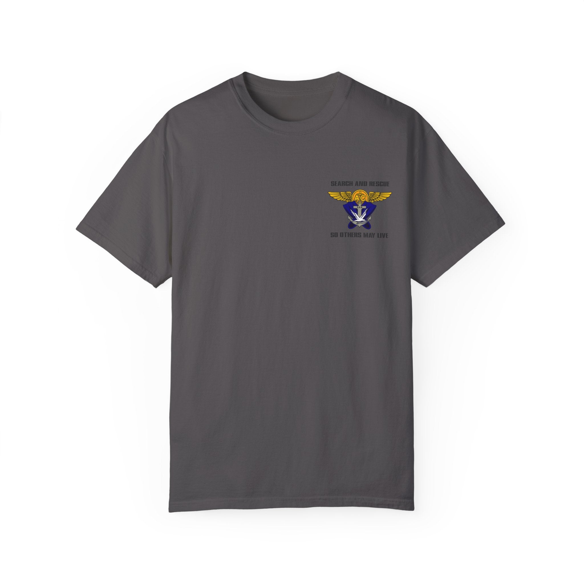 SAR Swimmer Wings - US Navy Search and Rescue Swimmer Wings and Fins Logo T-Shirt - Shop Hippy's Goodness