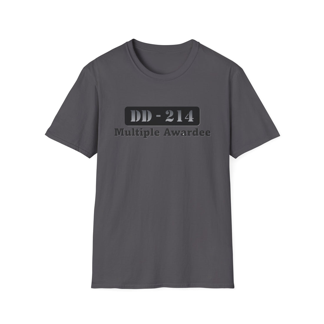 DD-214 Multiple Awardee Tee - I Quit Once, I Can Quit Again - Shop at Hippy's Goodness