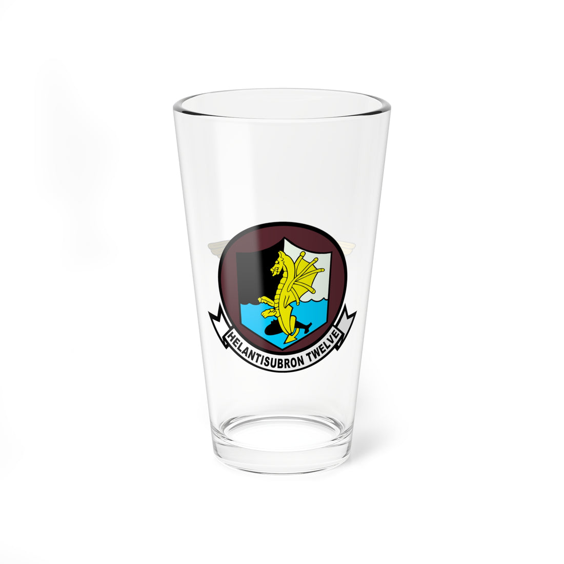 HS-12 Wyverns Aircrewman Pint Glass