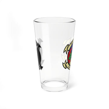 HMH-462 Screw Crew Pint Glass, Navy Strike Fighter Squadron flying the CH-53