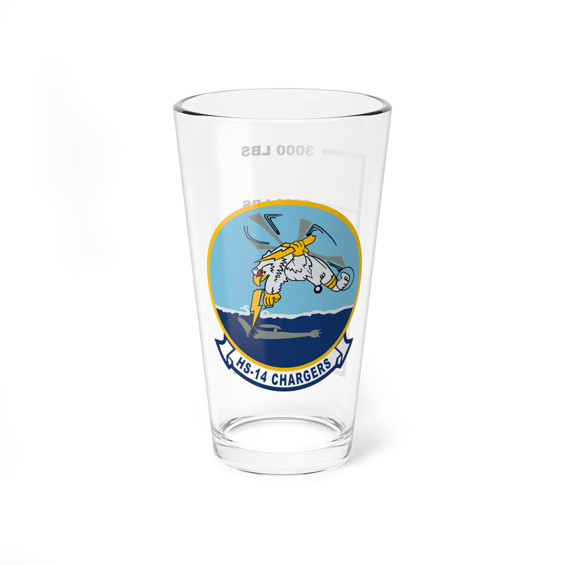 HS-14 Fuel Low Pint Glass Mixing Glass 16oz