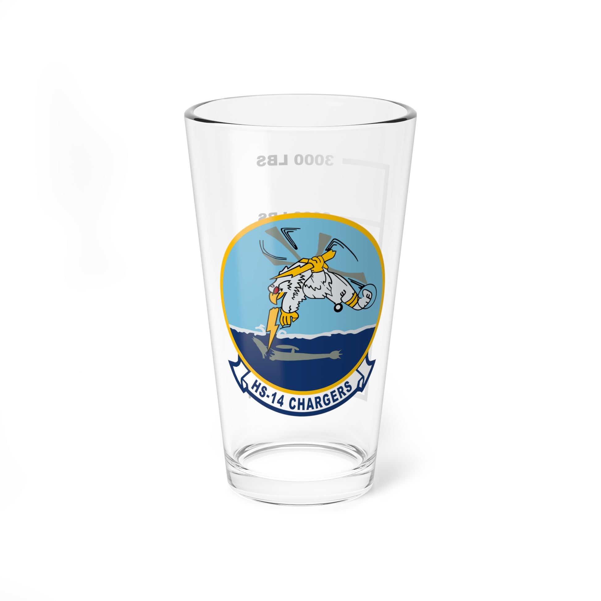 HS-14 Fuel Low Pint Glass Mixing Glass 16oz
