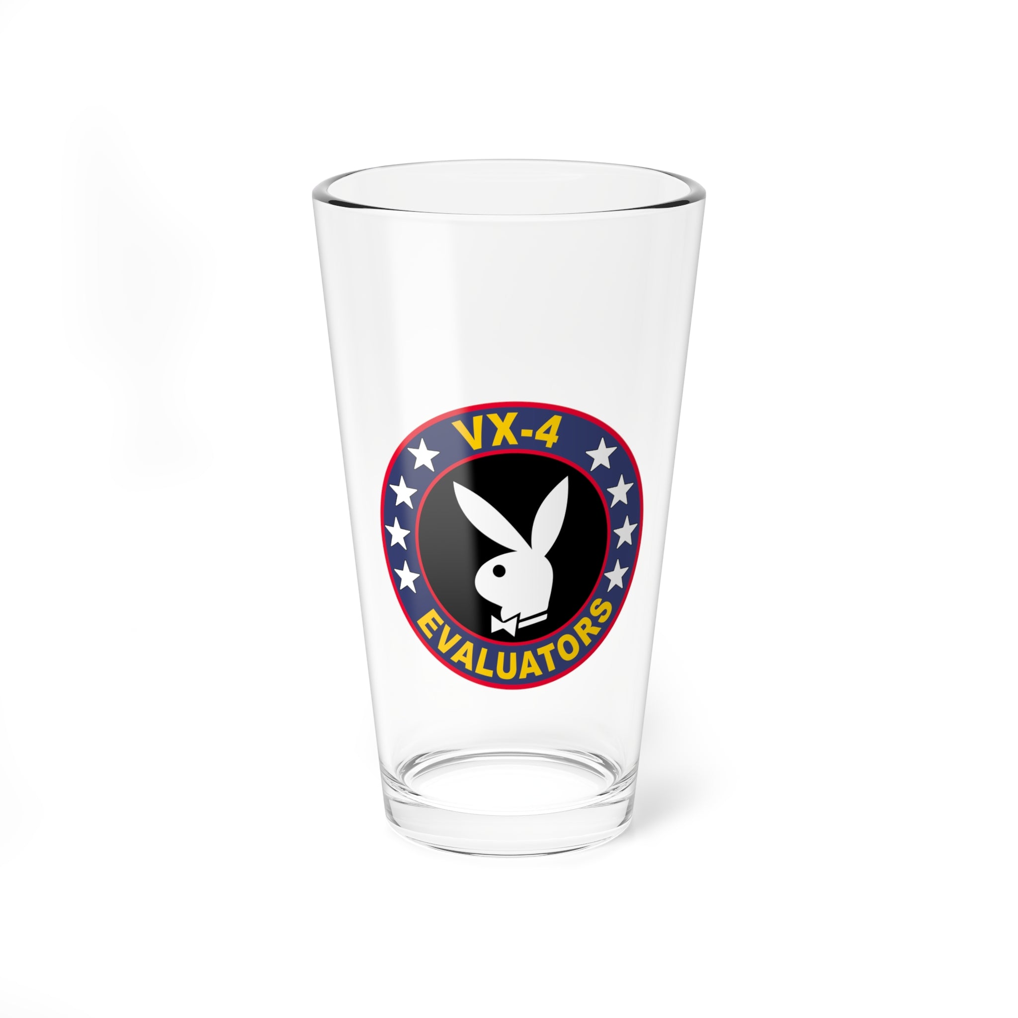 VX-4 Evaluators Pint Glass, Navy Test and Evaluation Squadron - Shop at Hippy's Godness