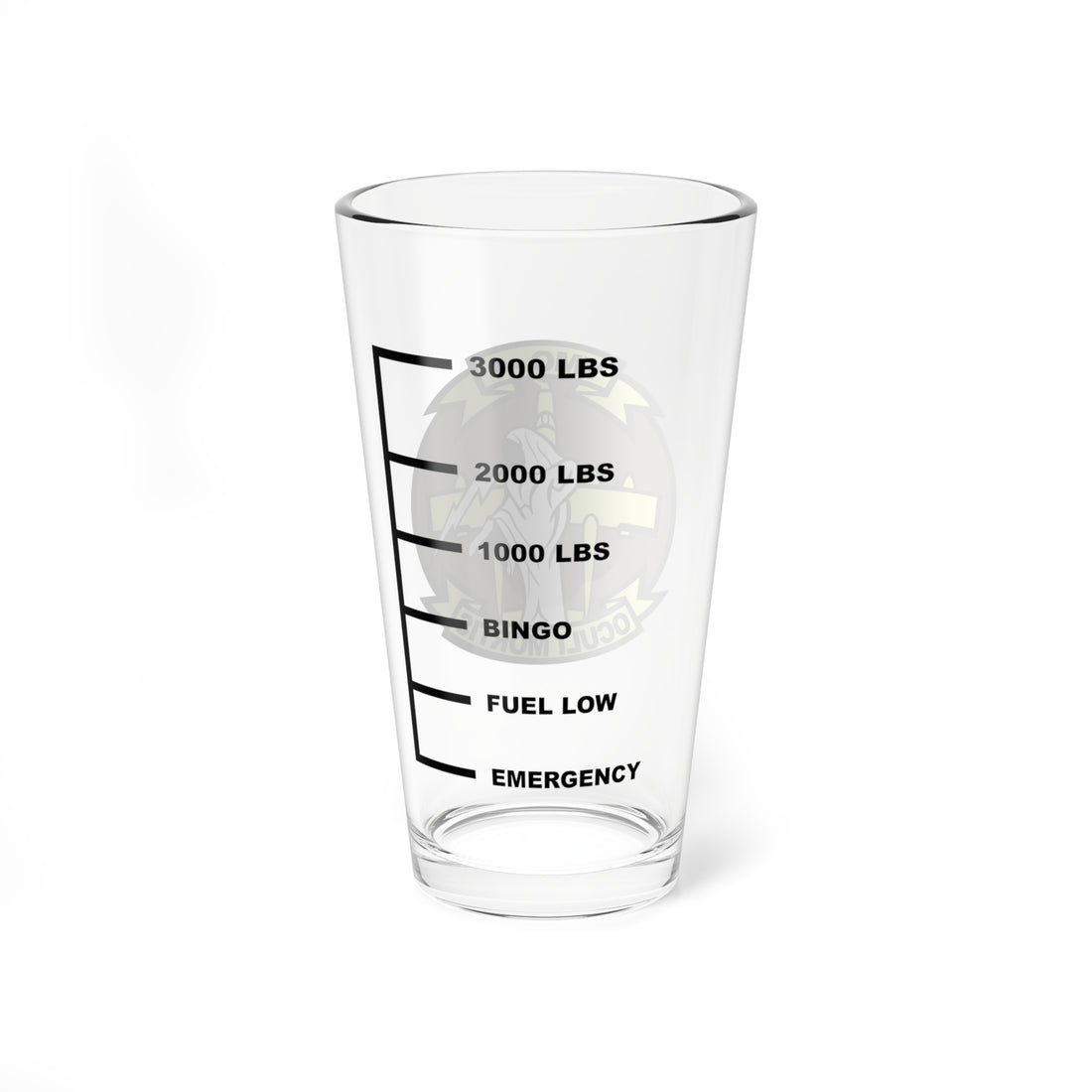 VMO-1 Subdued Yazoo Fuel Low Pint Glass