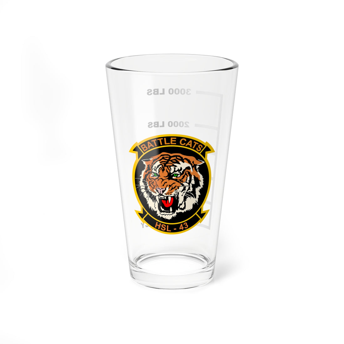 HSL-43 Battlecats Pint Glass