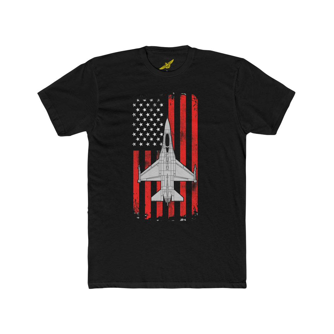F-16 Fighting Falcon Viper Patriotic Flag Tee