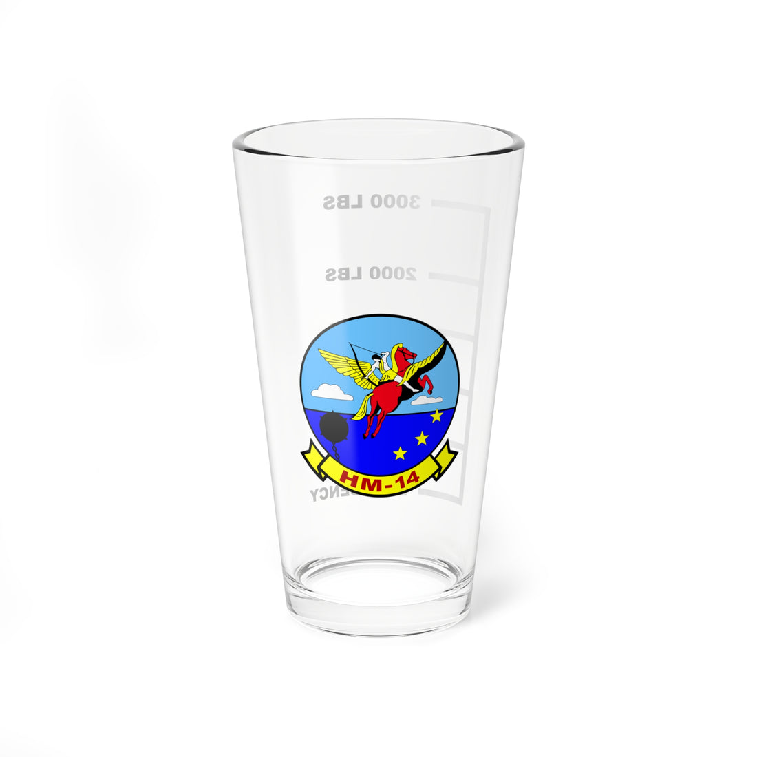 HM-14 Vanguard Fuel Low Pint Glass 