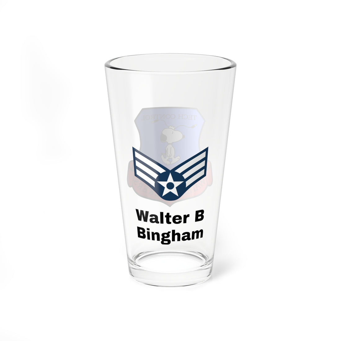 Hippy's Goodness Tech Control Water Walkers SRA Personalized Pint Glass