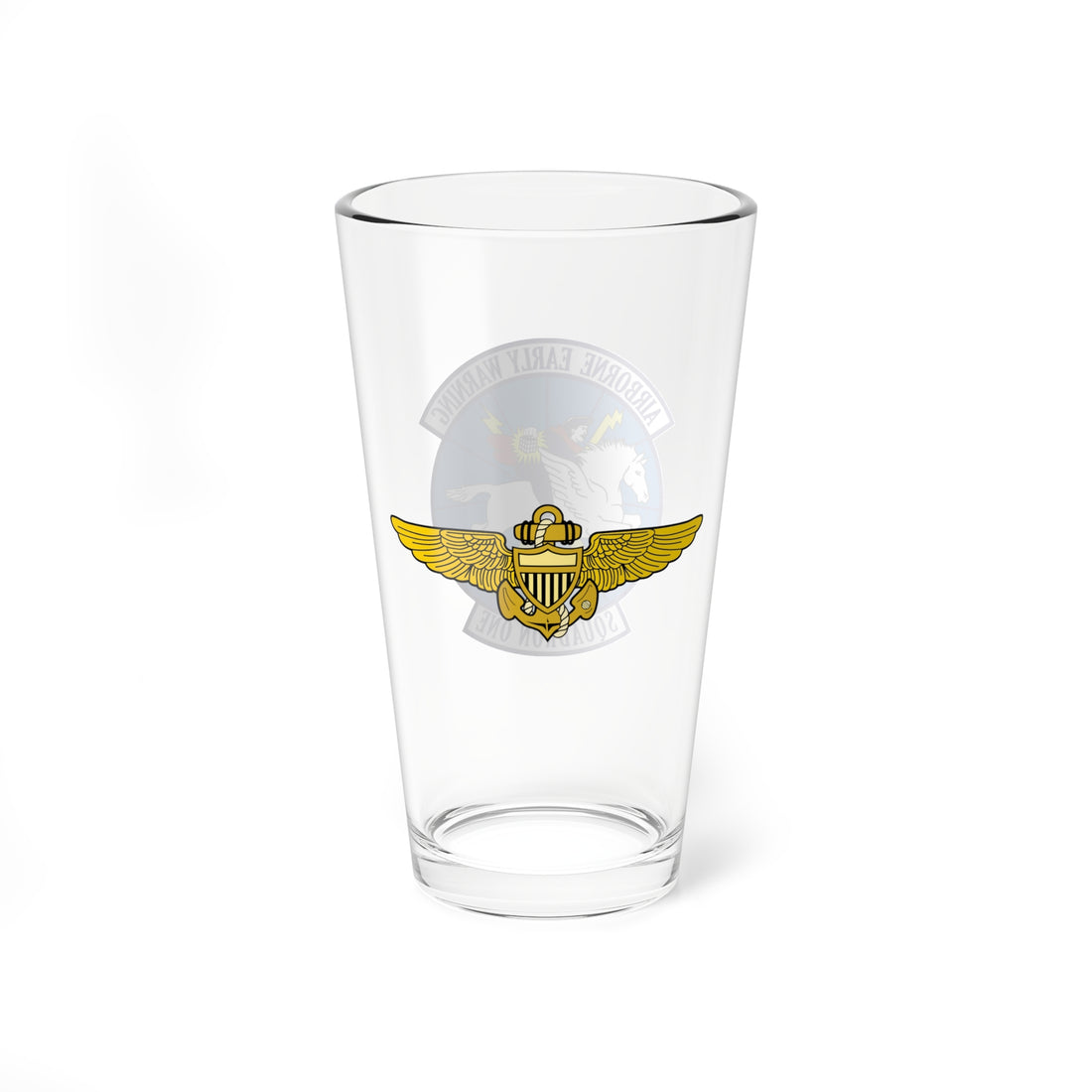 VW-1 Typhoon Trackers Aviator Pint Glass 16oz
