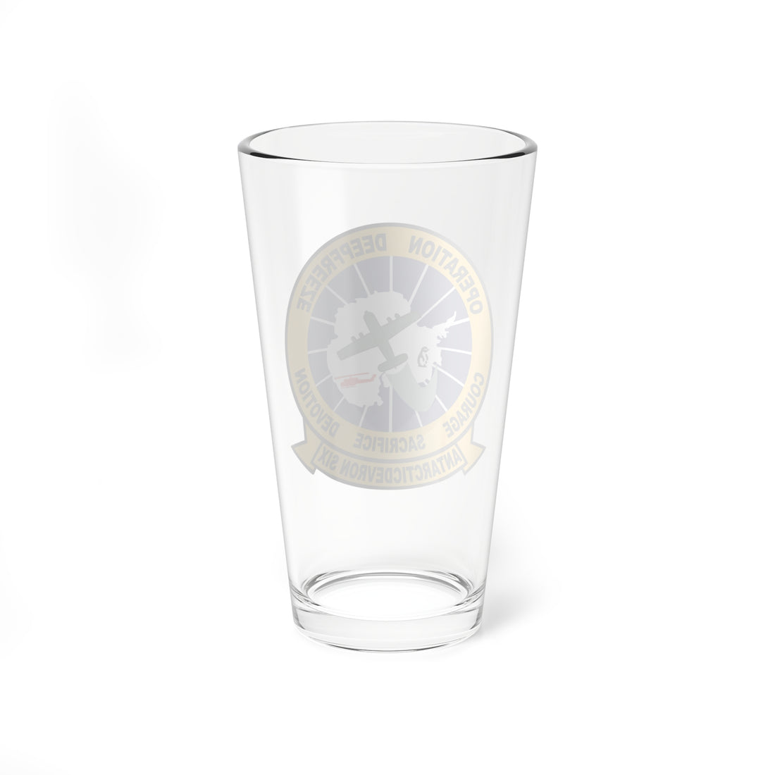 Operation Deep Freeze Pint Glass 16oz