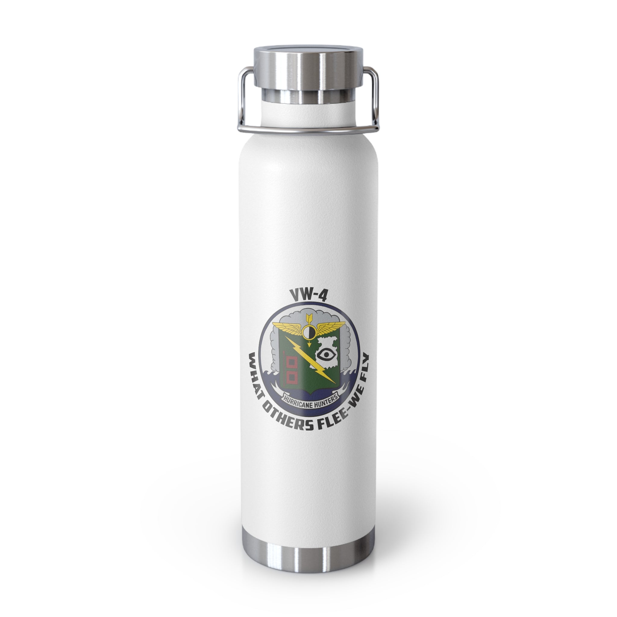 VW-4 Hurricane Hunters Copper Vacuum Insulated Bottle 22oz