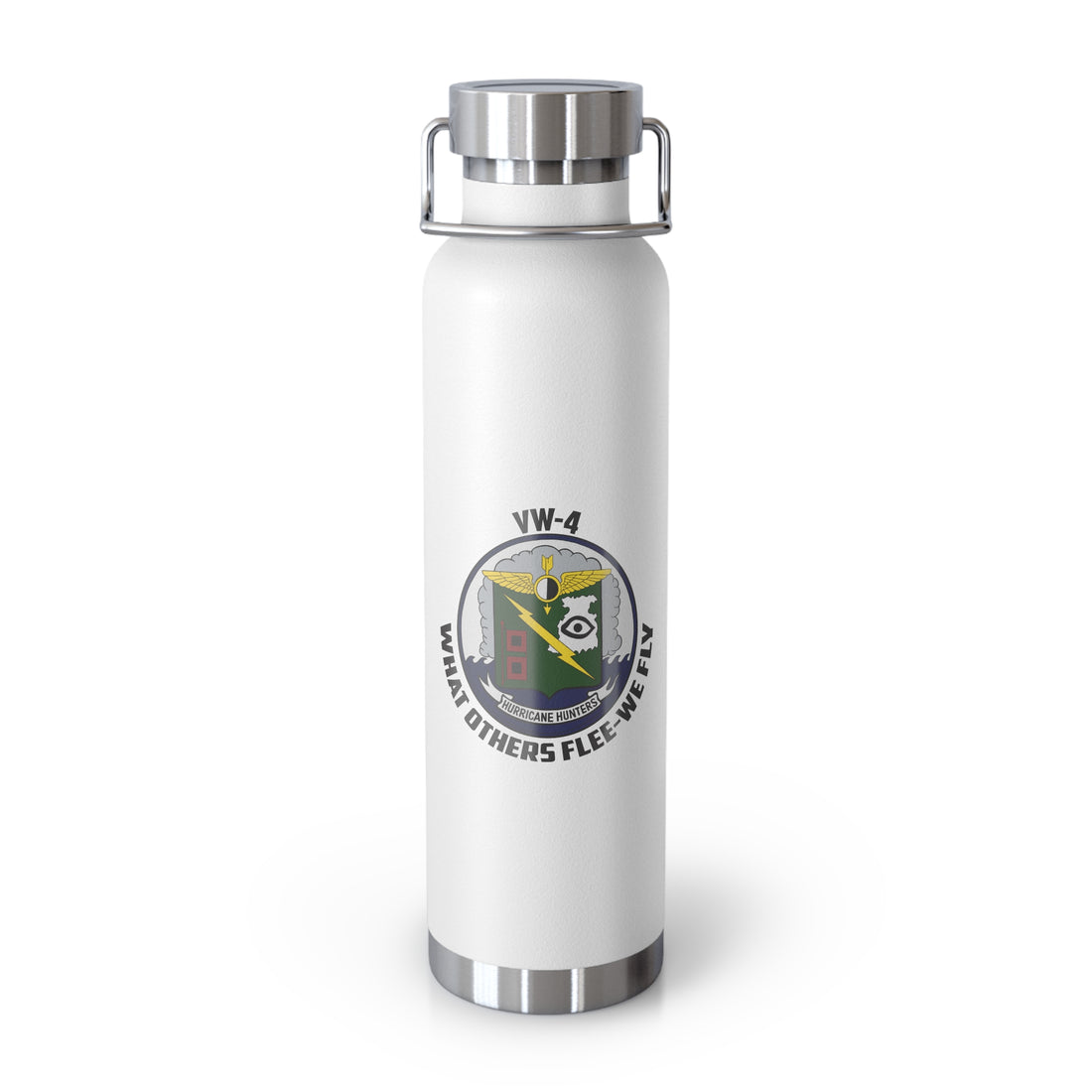 VW-4 Hurricane Hunters Copper Vacuum Insulated Bottle 22oz