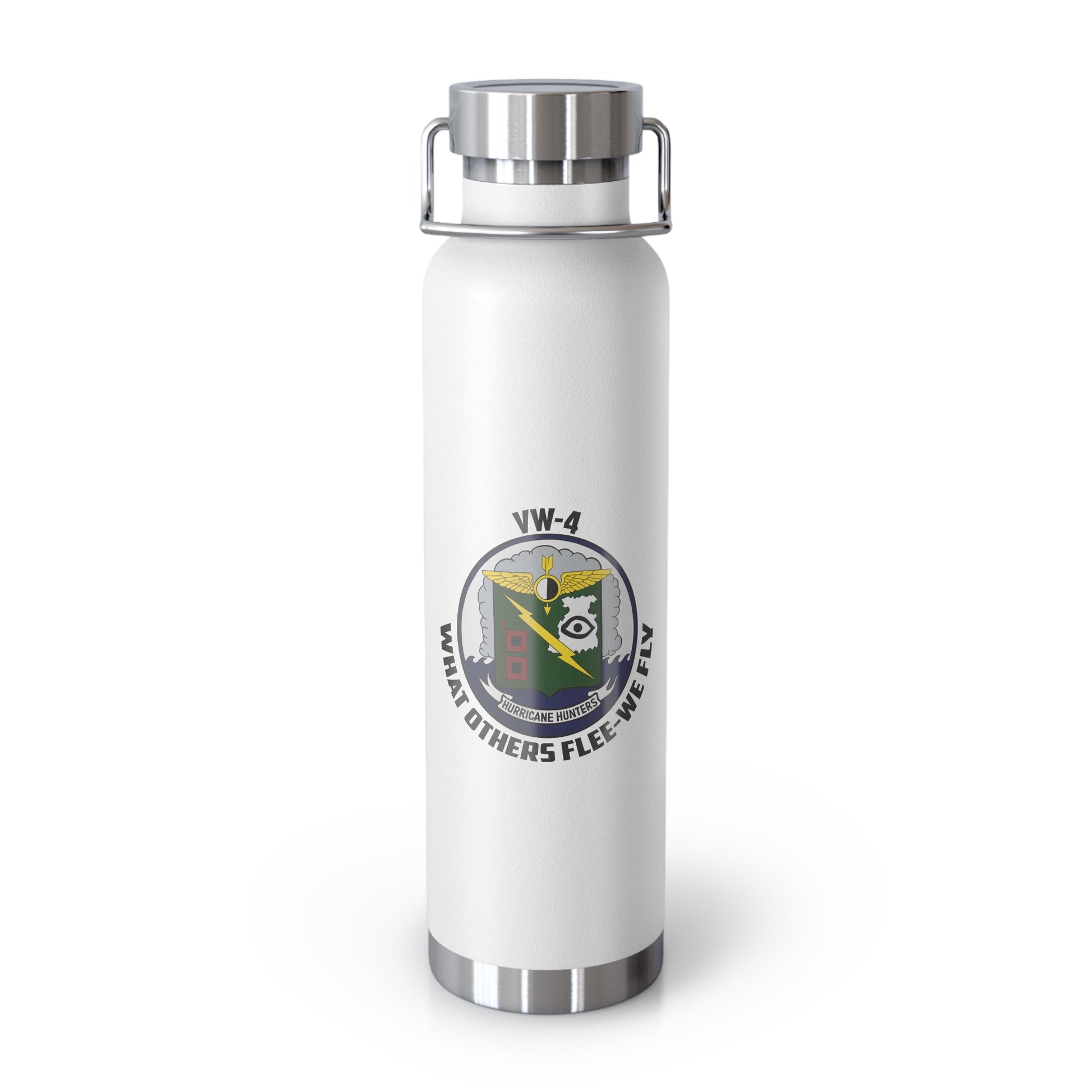 VW-4 Hurricane Hunters Copper Vacuum Insulated Bottle 22oz