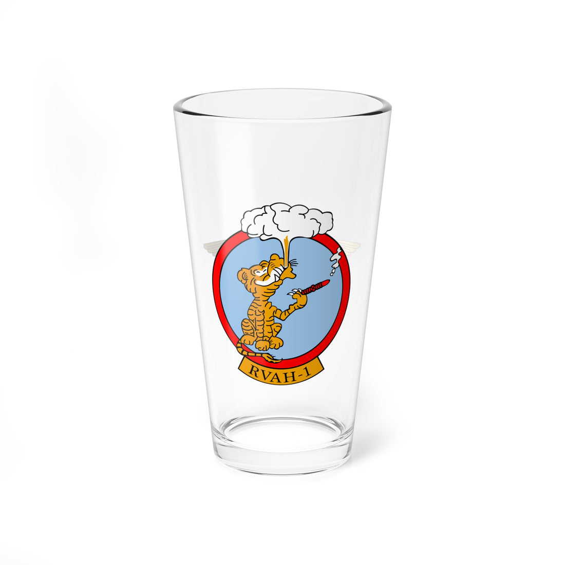 RVAH-1 Smokin Tigers NFO Pint Glass