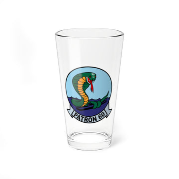 VP-60 "Cobras" NFO Pint Glass, Navy Maritime Patrol Squadron - Shop at Hippy's Goodness